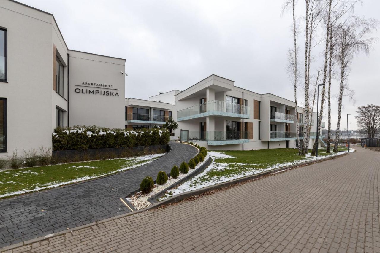 Apartamenty Olimpijska Nad Jeziorem Ukiel Allenstein Exterior foto